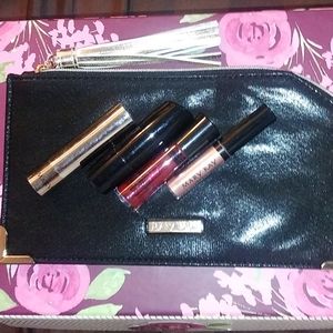 Black Cosmetic Clutch (collection bag)